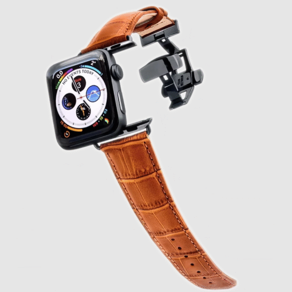 Classic Leather Deployant Strap