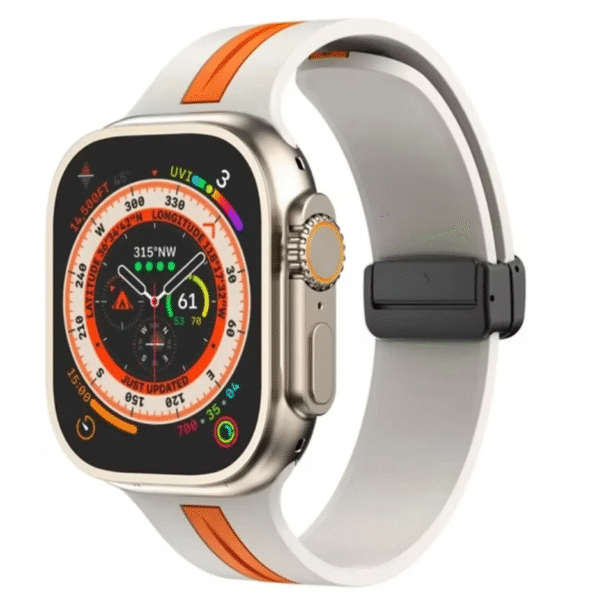 ual-Color Silicone Sport Band