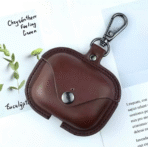 Leather Protective Case with Carabiner - Image 3