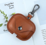 Leather Protective Case with Carabiner - Image 2