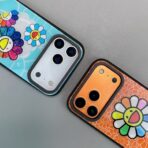 Smiley Flower Phone Case for iPhone 17 Series – Colorful Protective Cover - Image 7