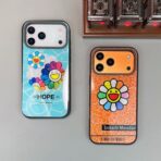 Smiley Flower Phone Case for iPhone 17 Series – Colorful Protective Cover - Image 2