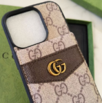 GCC Leather iPhone Case with Card Holder | Slim Protective Cover for iPhone 11–17 Series - Image 4