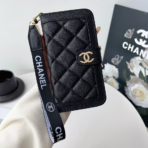 CNL Quilted Wallet Phone Case with Card Holder & Wrist Strap – Compatible with iPhone 12–17 Series - Image 2