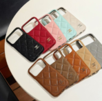 CC CHNNL Luxury Quilted Leather Phone Case – Designer Inspired Style