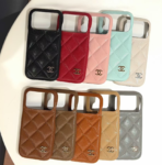 CC CHNNL Luxury Quilted Leather Phone Case – Designer Inspired Style - Image 2