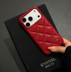 CC CHNNL Luxury Quilted Leather Phone Case – Designer Inspired Style - Image 13