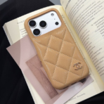 CC CHNNL Luxury Quilted Leather Phone Case – Designer Inspired Style - Image 6