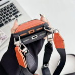 HMS Leather Crossbody iPhone Case with Strap – Luxury Designer Style Phone Case for iPhone 14, 15, 16 & 17 Series - Image 7